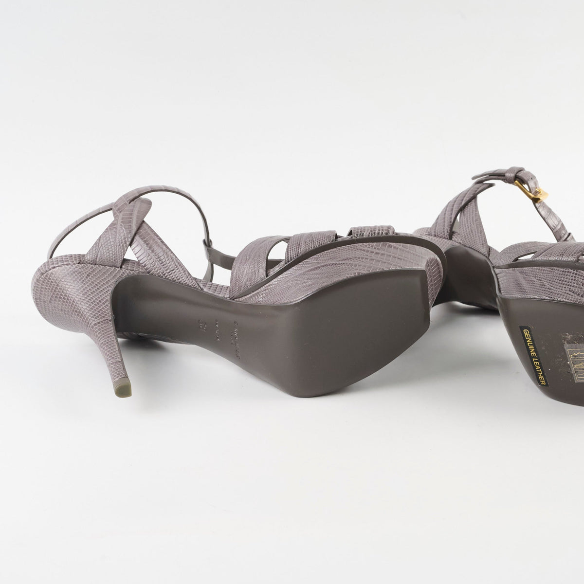 Saint Laurent Tribute Heels Grey Size 38 - photo 5