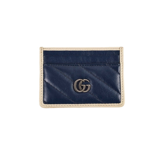 Gucci Marmont Navy Cardholder - photo 1
