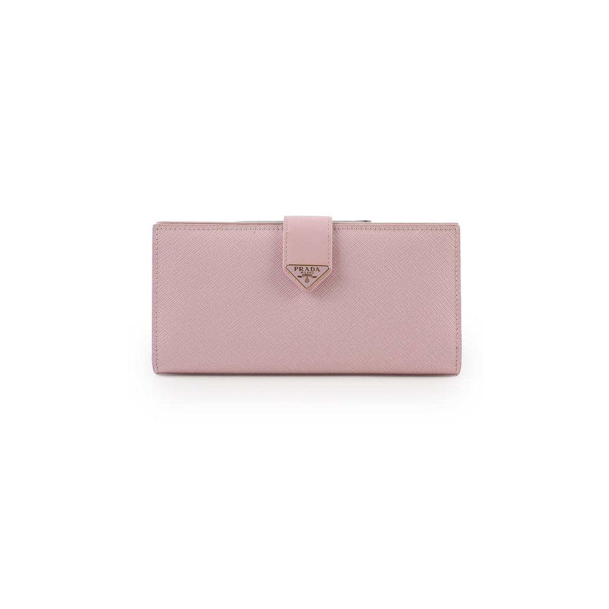 Prada Saffiano Long Wallet Pink - photo 1