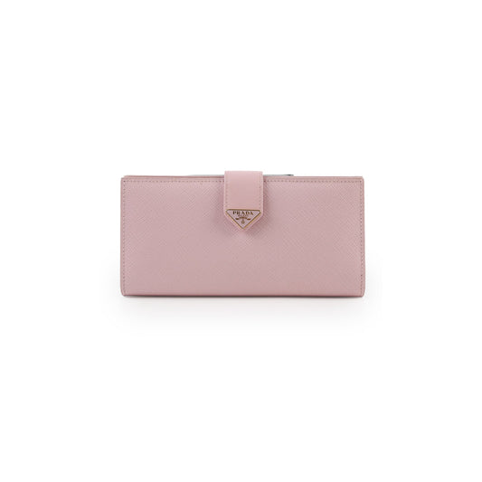 Prada Saffiano Long Wallet Pink - photo 1