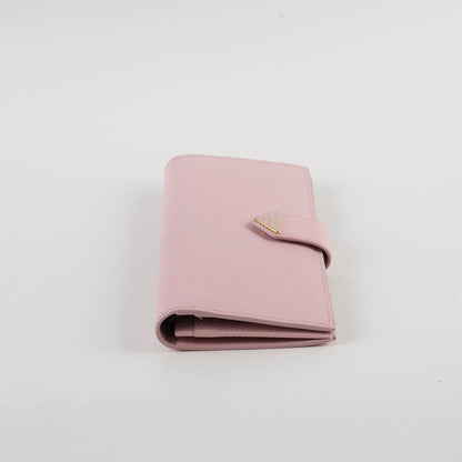 Prada Saffiano Long Wallet Pink - photo 3