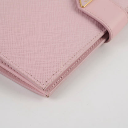 Prada Saffiano Long Wallet Pink - photo 8