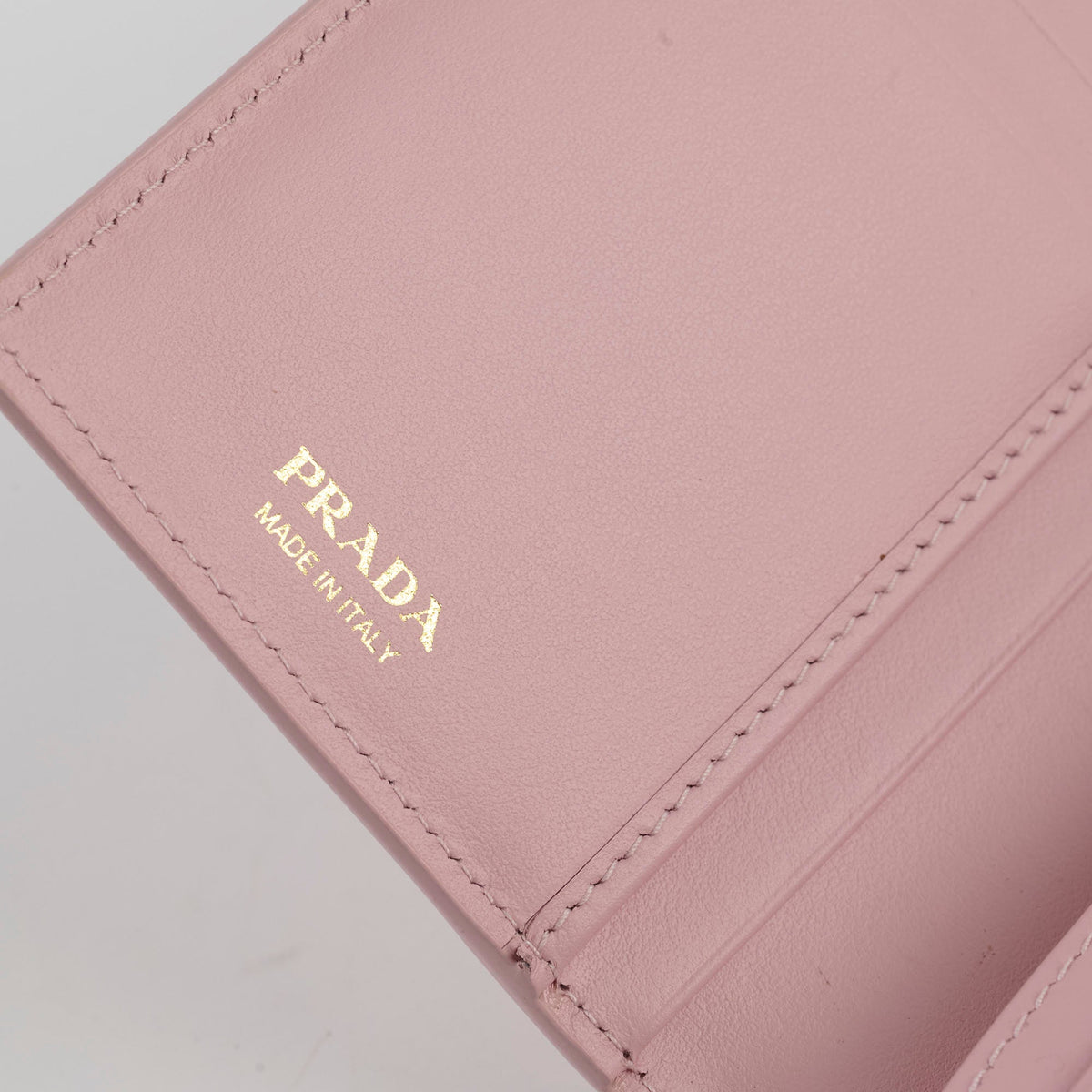 Prada Saffiano Long Wallet Pink - photo 7