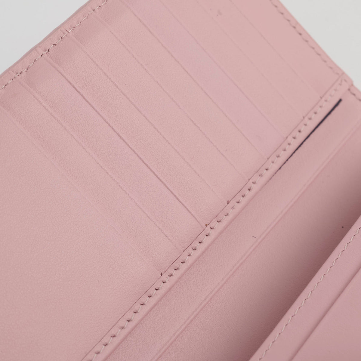 Prada Saffiano Long Wallet Pink - photo 6