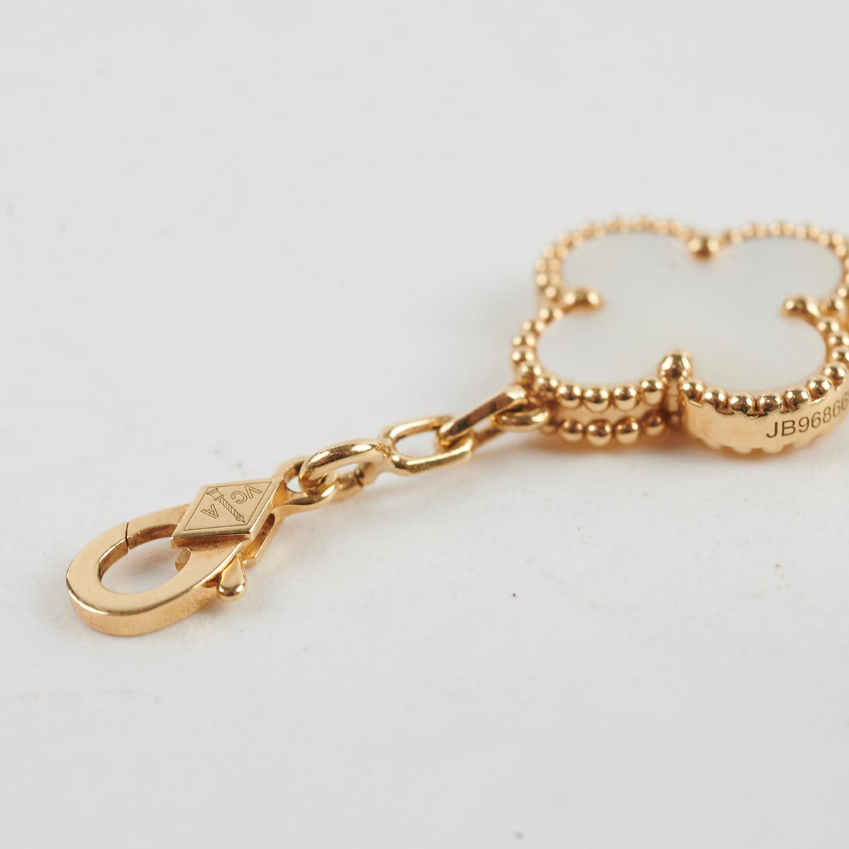 Van Cleef and Arpels Mother of Pearl MOP 5 Motif Bracelet - photo 4