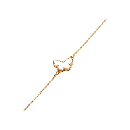 Van Cleef and Arpels VCA Sweet Alhambra Butterfly Mother of Pearl MOP Bracelet - photo 1
