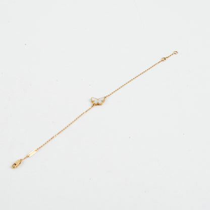 Van Cleef and Arpels VCA Sweet Alhambra Butterfly Mother of Pearl MOP Bracelet - photo 2