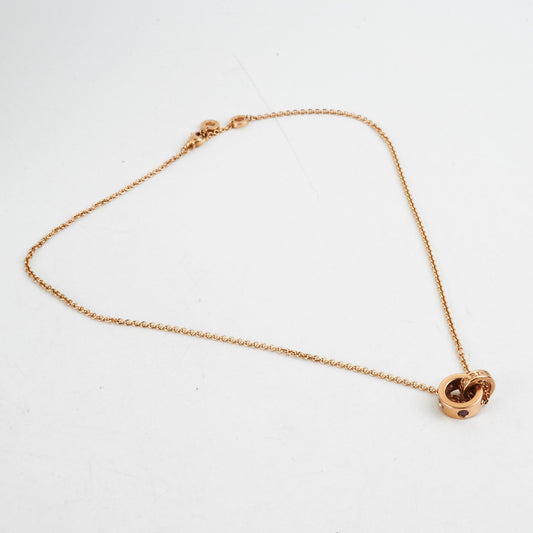 Bvlgari Purple/Pink Gems Necklace Pink Gold - photo 2