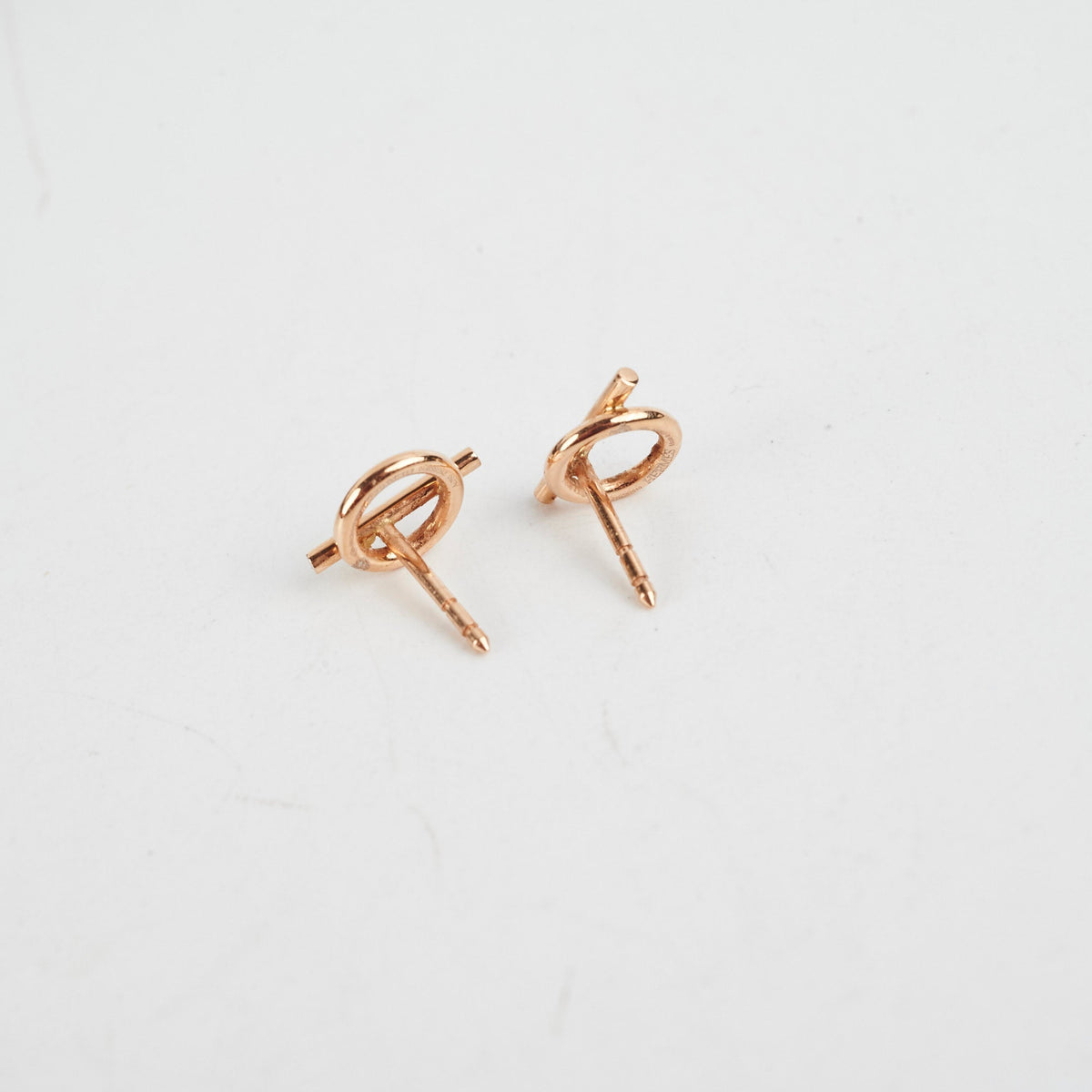 Hermes Echappee Small Earrings Rose Gold - photo 3