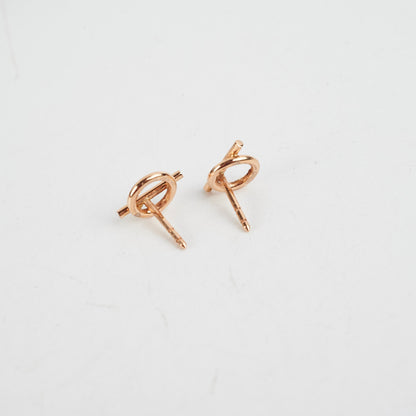 Hermes Echappee Small Earrings Rose Gold - photo 3