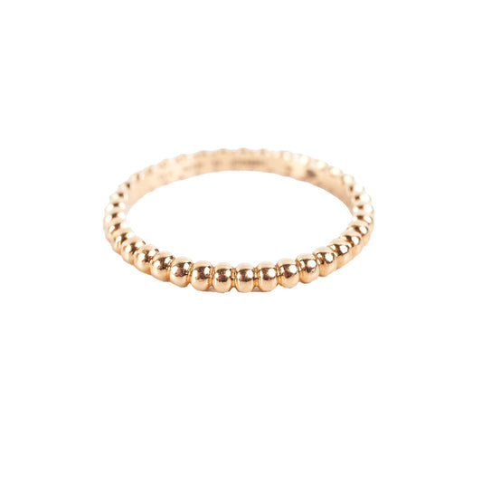 Van Cleef & Arpels VCA Perlee ring Small Model Size 53 - photo 1