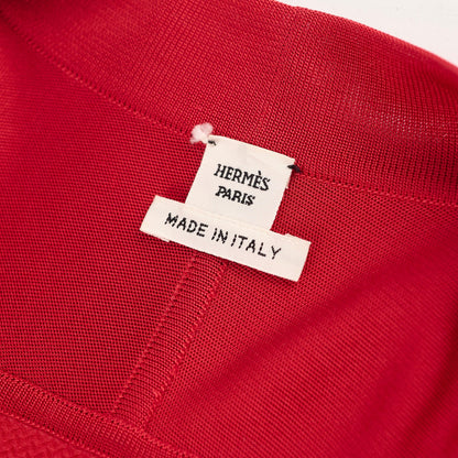 Hermes Silk Cardigan Red Size 34 - photo 5