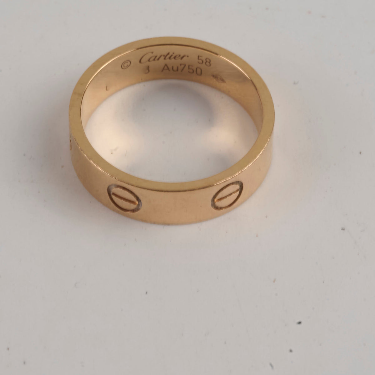 Cartier Love Ring Pink Gold Size 58 - photo 4
