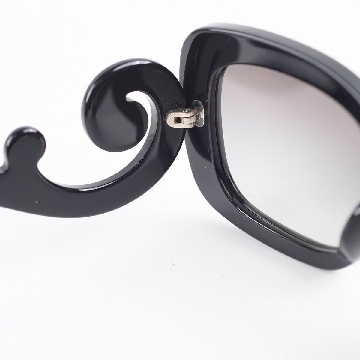 Prada Baroque Swirl Sunglasses Black - photo 5