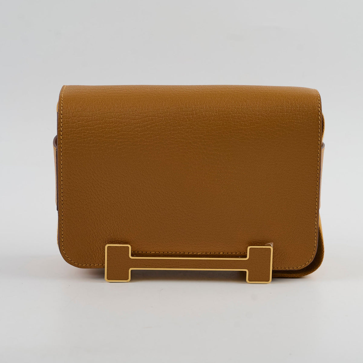 Hermes Geta Bag Cherve Caramel B Stamp 2023 - photo 2