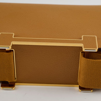 Hermes Geta Bag Cherve Caramel B Stamp 2023 - photo 9