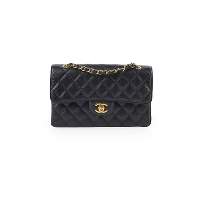 Chanel Classic Flap Small Caviar Black Shoulder Bag - photo 1