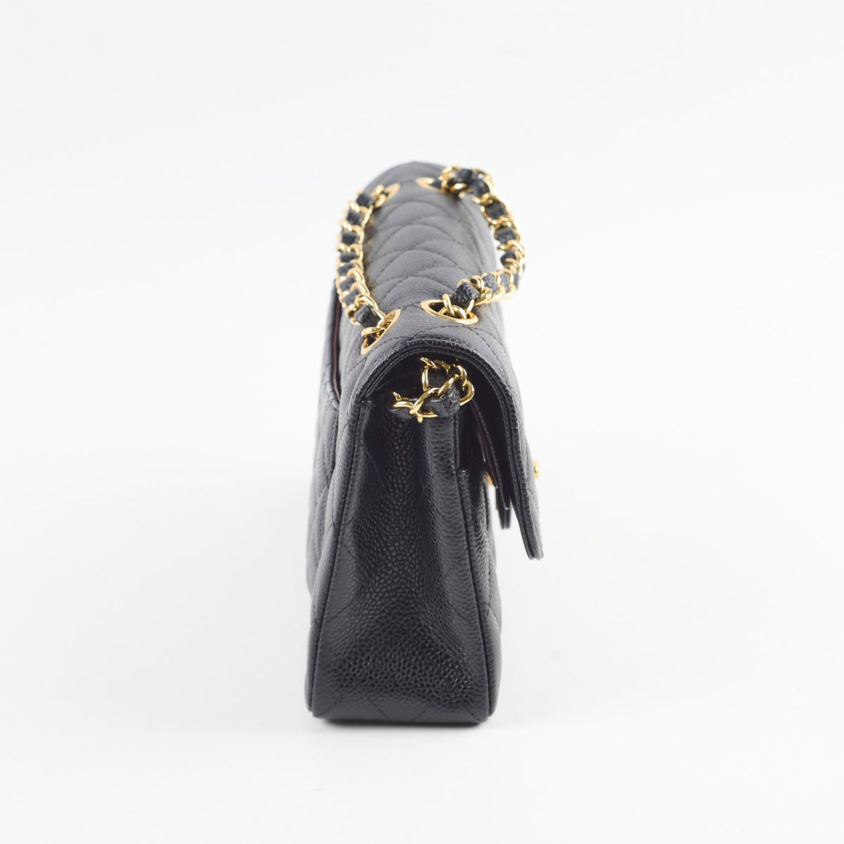Chanel Classic Flap Small Caviar Black Shoulder Bag - photo 3
