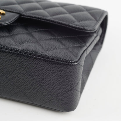 Chanel Classic Flap Small Caviar Black Shoulder Bag - photo 15