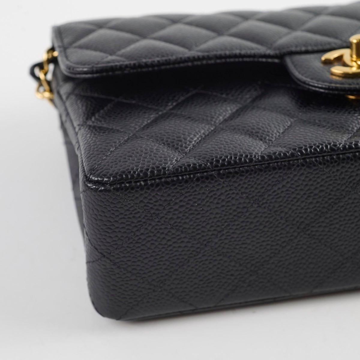 Chanel Classic Flap Small Caviar Black Shoulder Bag - photo 13