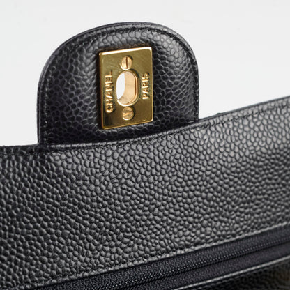 Chanel Classic Flap Small Caviar Black Shoulder Bag - photo 12
