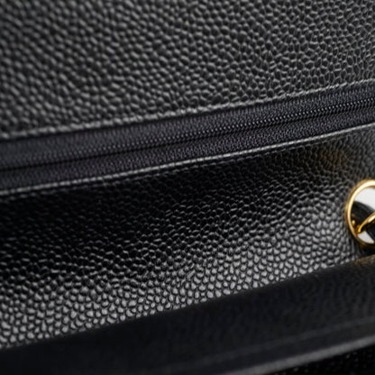 Chanel Classic Flap Small Caviar Black Shoulder Bag - photo 10