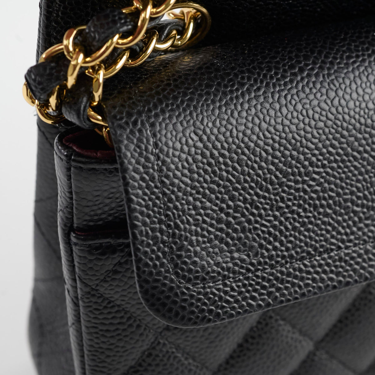 Chanel Classic Flap Small Caviar Black Shoulder Bag - photo 8