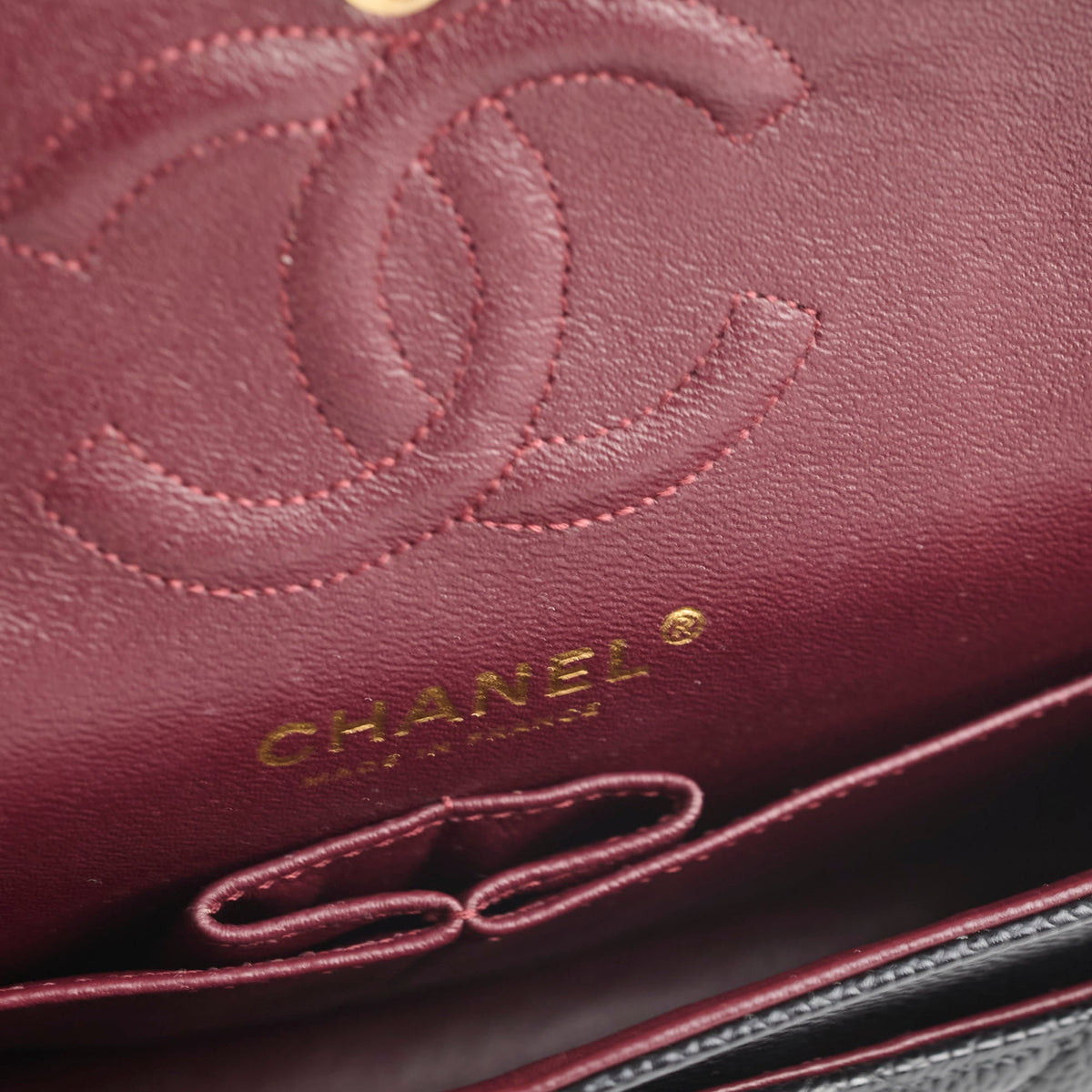 Chanel Classic Flap Small Caviar Black Shoulder Bag - photo 7