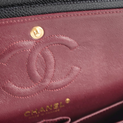 Chanel Classic Flap Small Caviar Black Shoulder Bag - photo 6