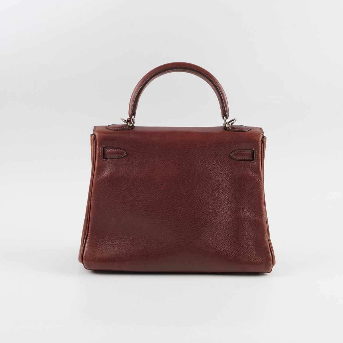 Hermes Kelly 25 Brown I Sqaure Stamp - photo 2