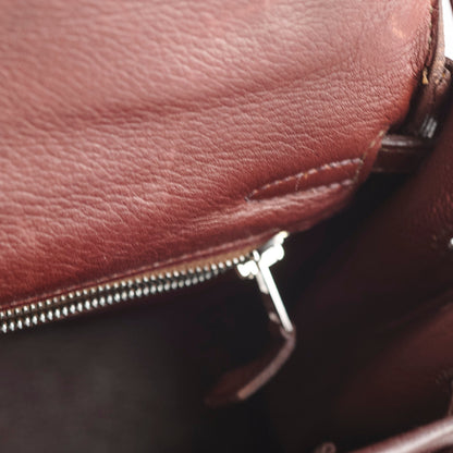 Hermes Kelly 25 Brown I Sqaure Stamp - photo 6