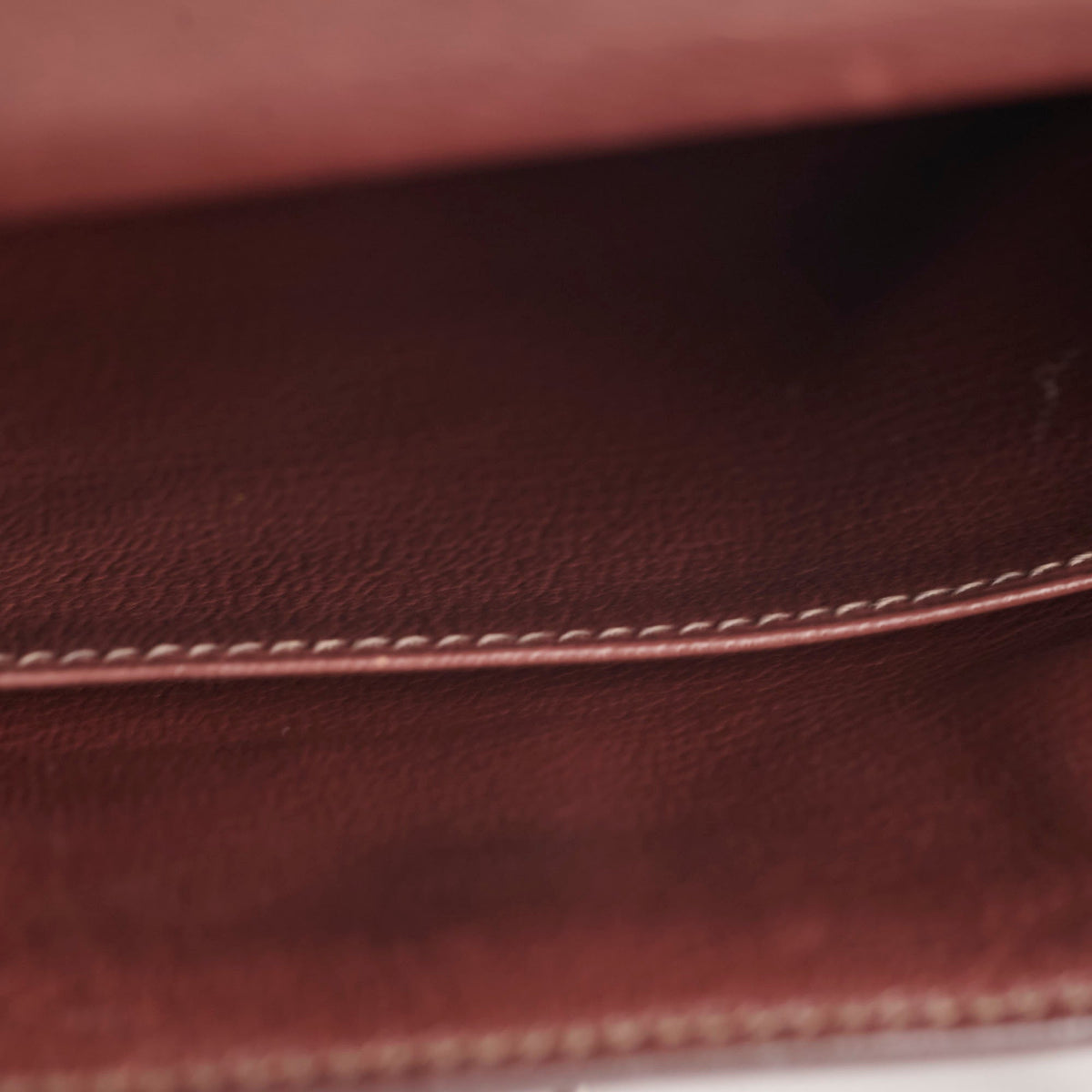 Hermes Kelly 25 Brown I Sqaure Stamp - photo 5