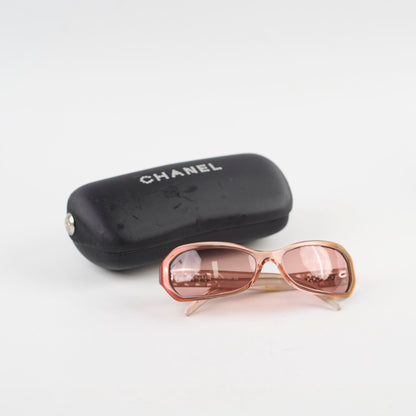 Chanel CC Crystal Logo Sunglasses Brown - photo 1