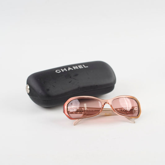 Chanel CC Crystal Logo Sunglasses Brown - photo 1