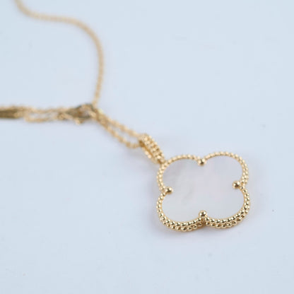 Van Cleef & Arpels Magic Alhambra Pendent Mother of Pearl MOP Necklace - photo 5