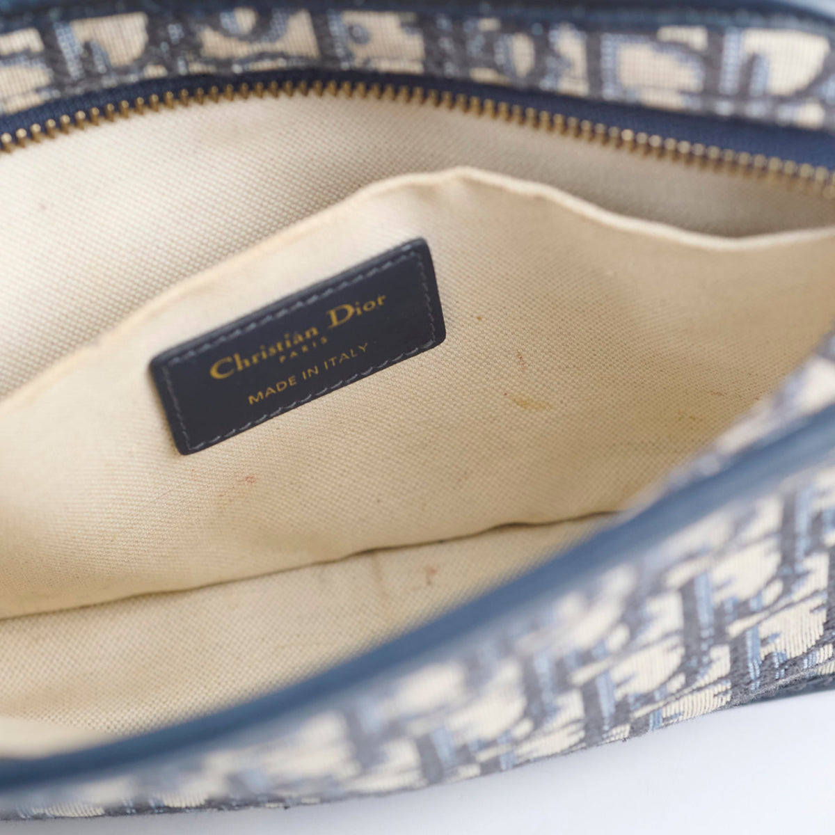 Christian Dior Oblique Pouch with Strap - photo 7