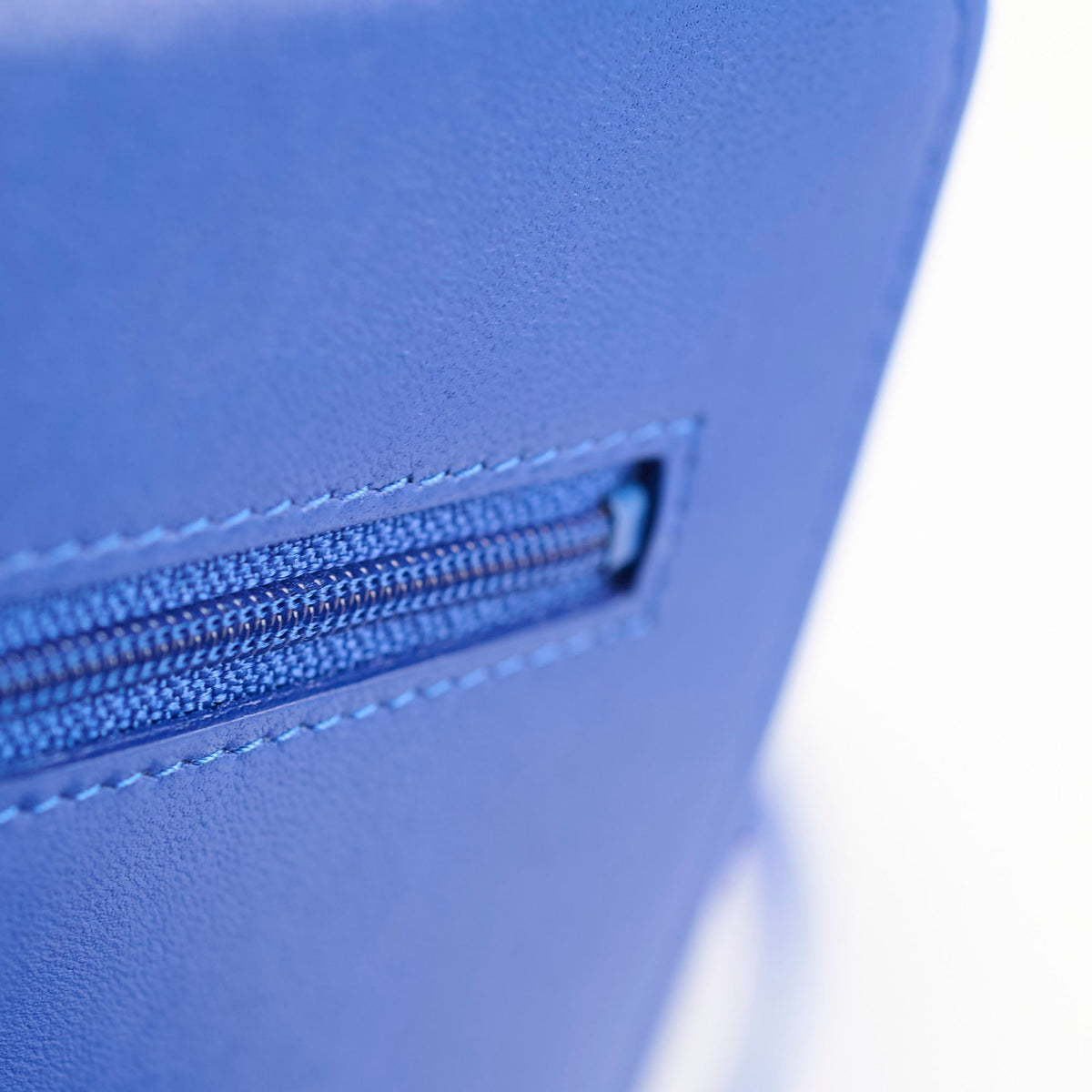 Chanel Boy Wallet on Chain Blue Lambksin - photo 12