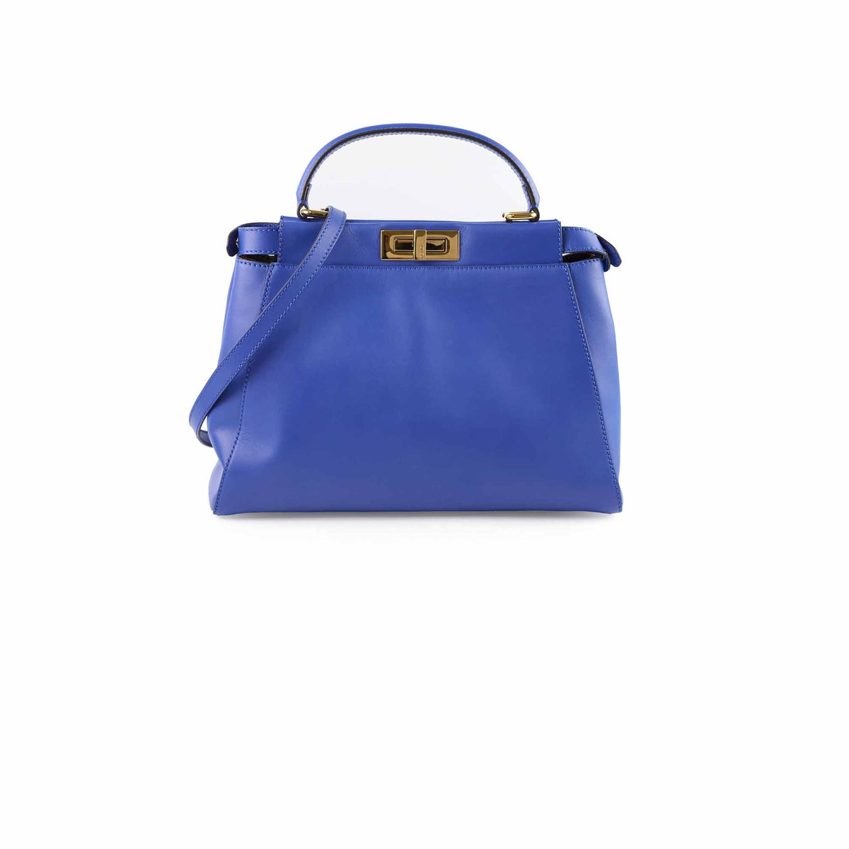 Fendi Medium Peekaboo Blue - photo 1
