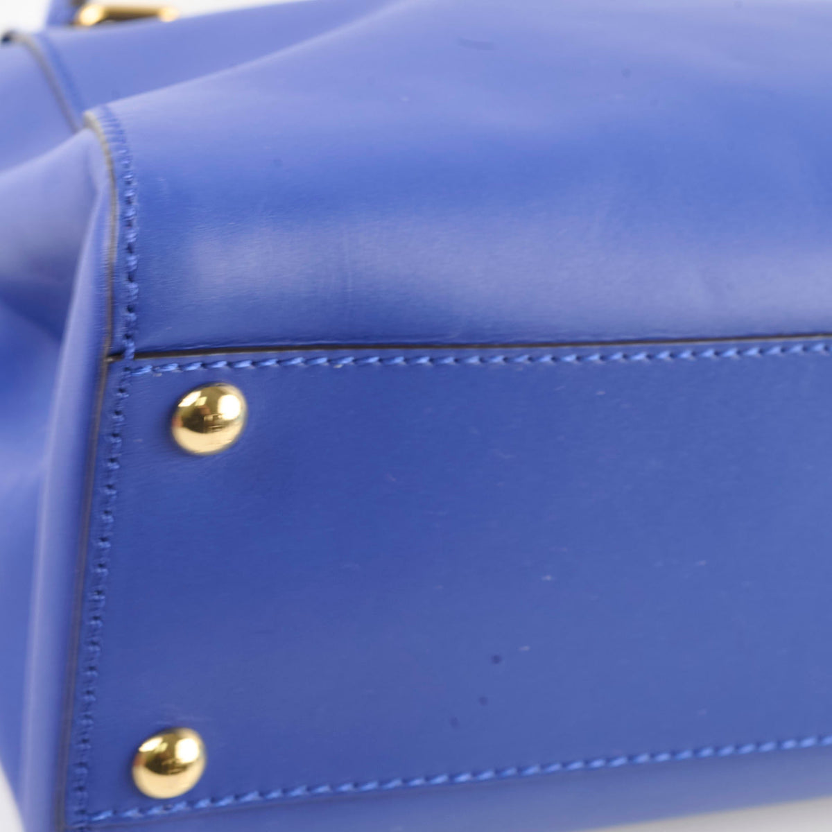 Fendi Medium Peekaboo Blue - photo 9