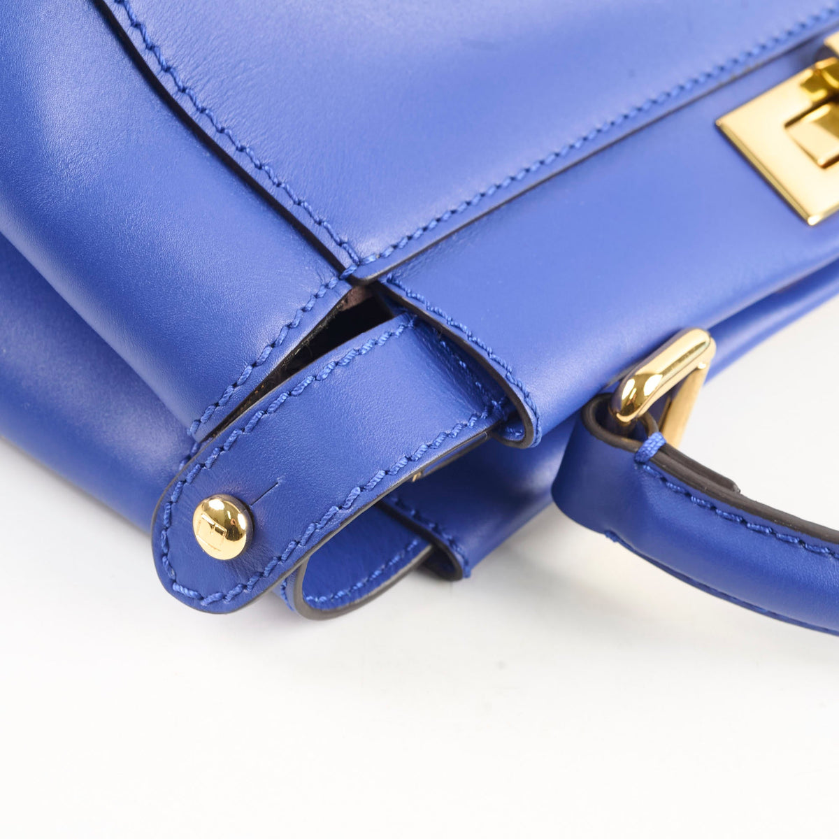 Fendi Medium Peekaboo Blue - photo 8