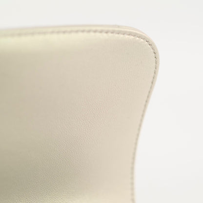 Chanel Top Handle Iridescent Pearl Flap Microchipped - photo 10