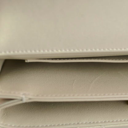 Chanel Top Handle Iridescent Pearl Flap Microchipped - photo 6