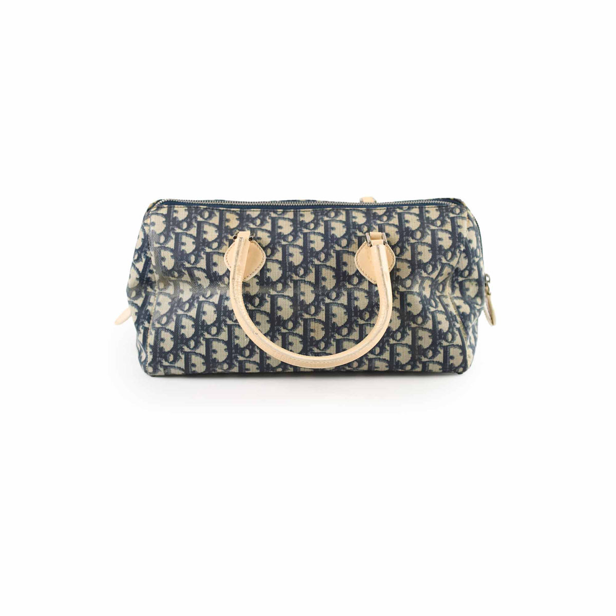 Christian Dior Canvas Trotter Bag Blue - photo 1
