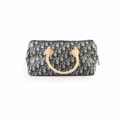 Christian Dior Canvas Trotter Bag Blue - photo 1