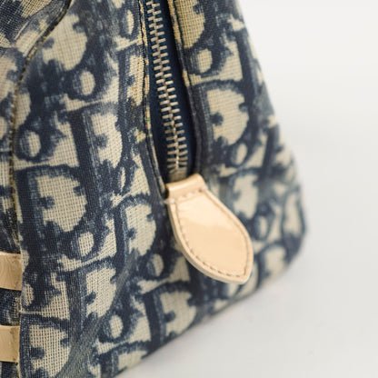 Christian Dior Canvas Trotter Bag Blue - photo 13