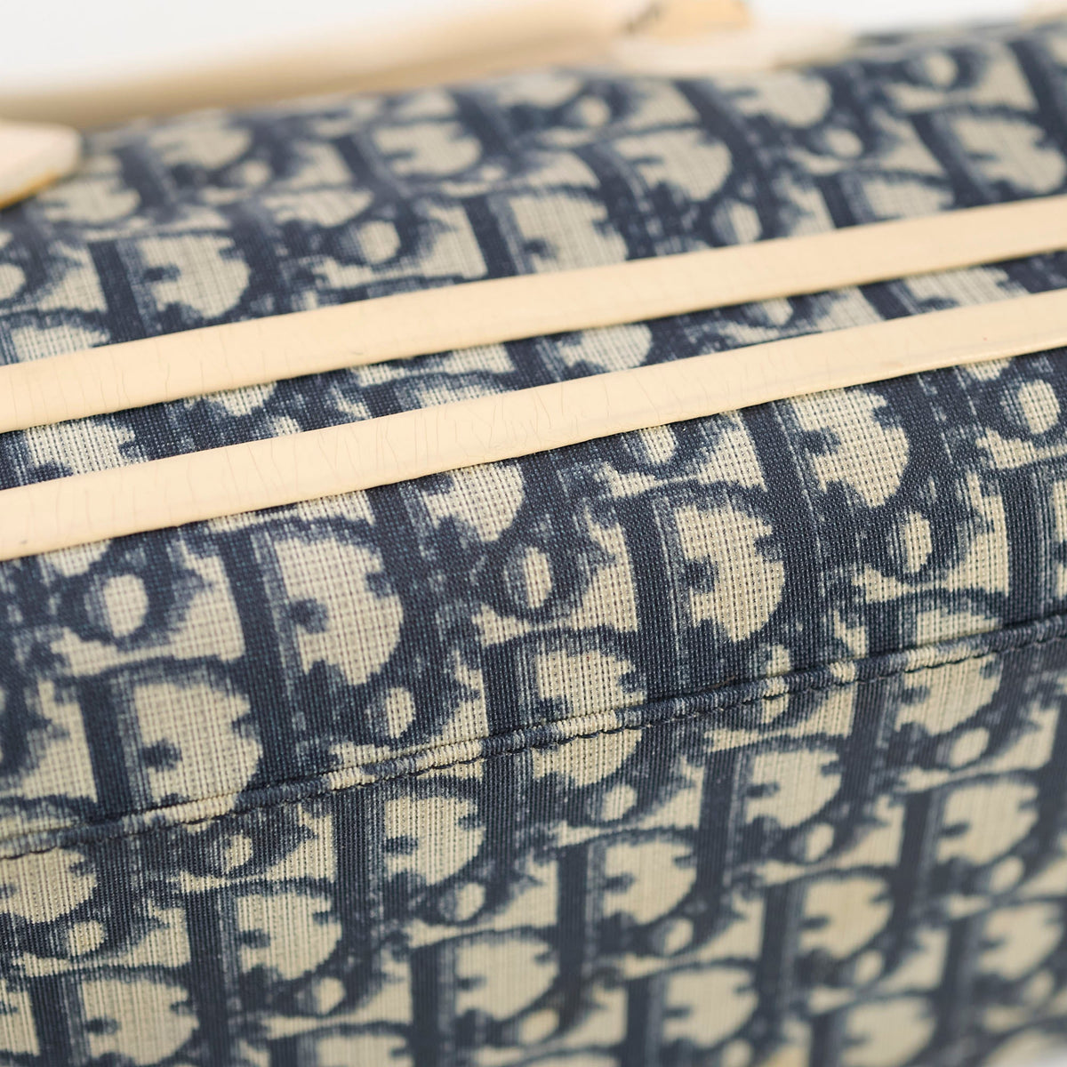 Christian Dior Canvas Trotter Bag Blue - photo 15
