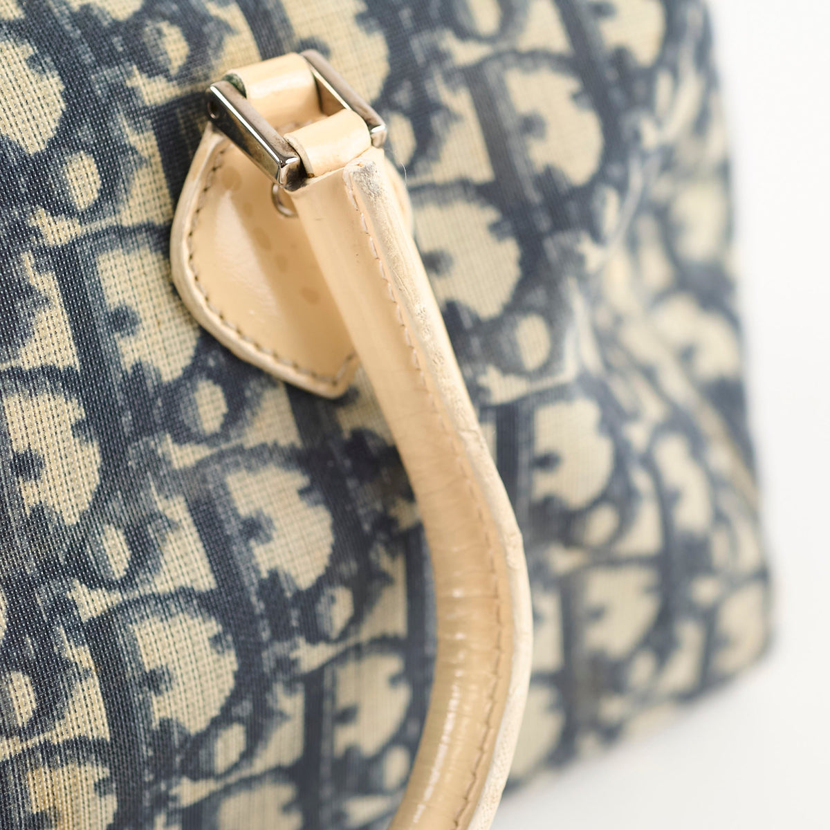 Christian Dior Canvas Trotter Bag Blue - photo 9