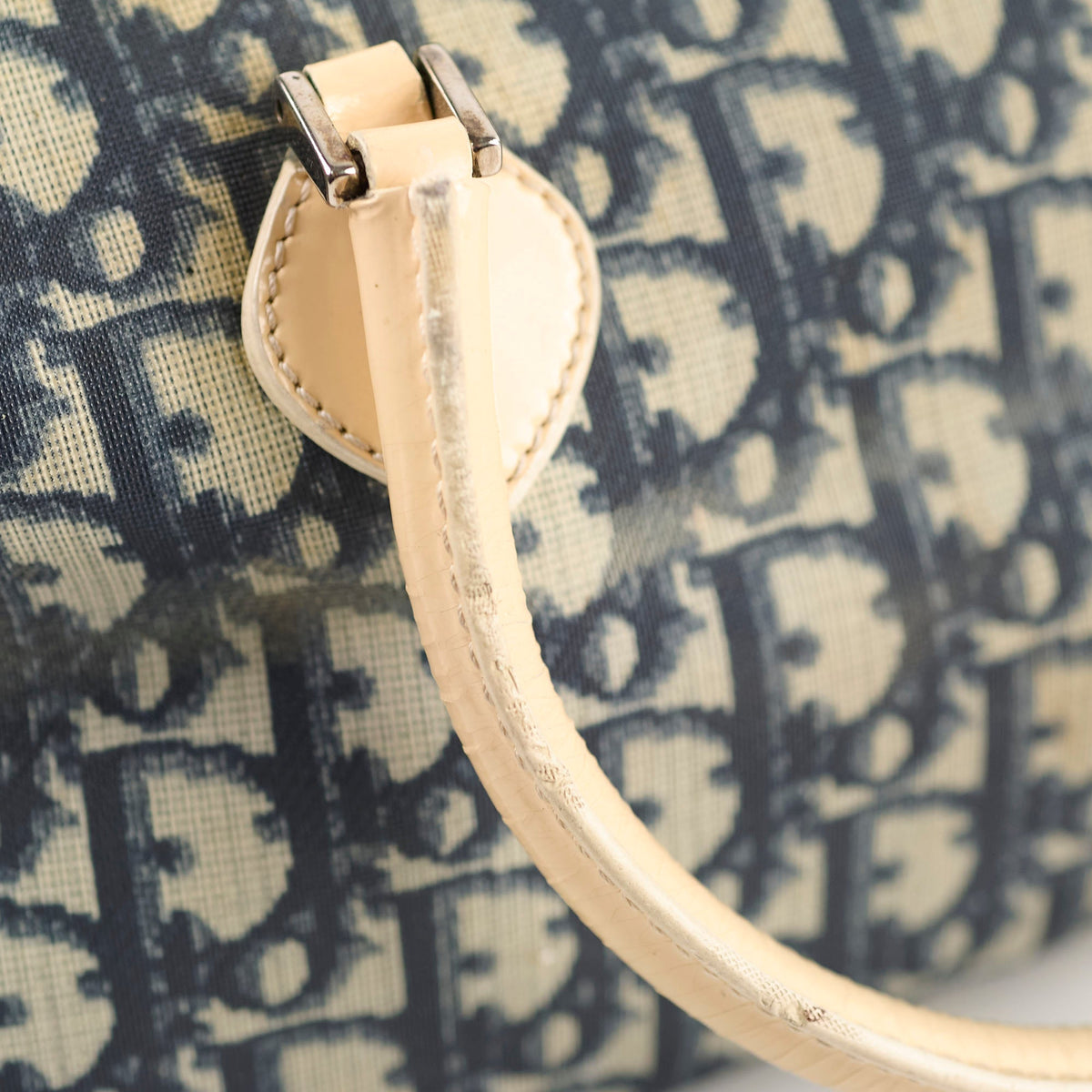Christian Dior Canvas Trotter Bag Blue - photo 8