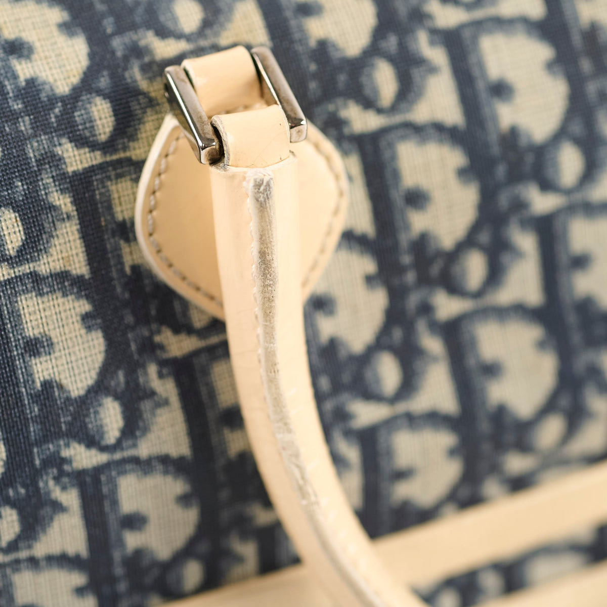 Christian Dior Canvas Trotter Bag Blue - photo 7