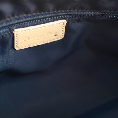 Christian Dior Canvas Trotter Bag Blue - photo 6